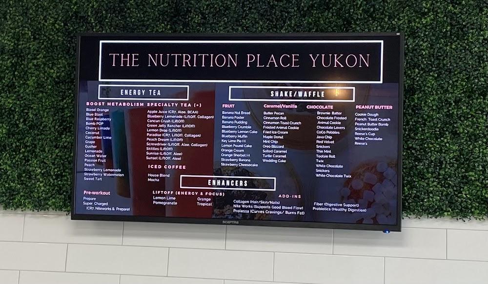 The Nutrition Place Yukon Menu image 1